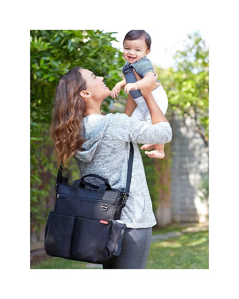 skip hop duo signature nappy bag